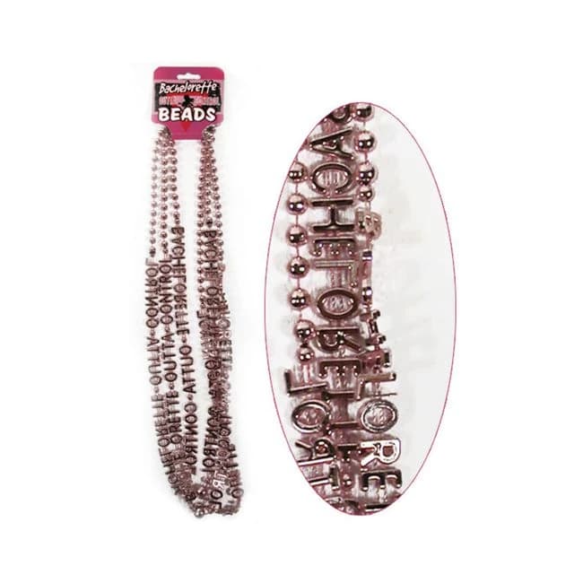 Bachelorette Outta Control Beads 3 Strands - Image 1