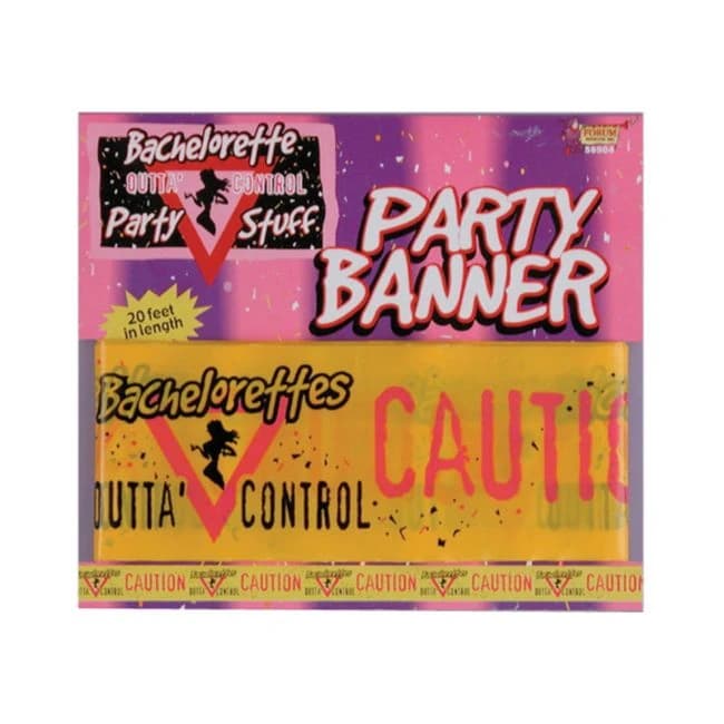 Bachelorette Outta Control Party Banner - Image 1