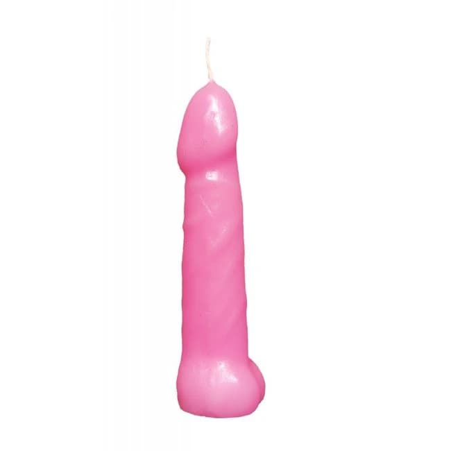Bachelorette Party Pink Pecker Candles 5 " - Image 1