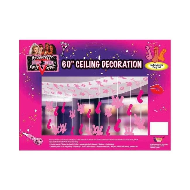 Bachelorette Penis Ceiling Decoration - Image 1
