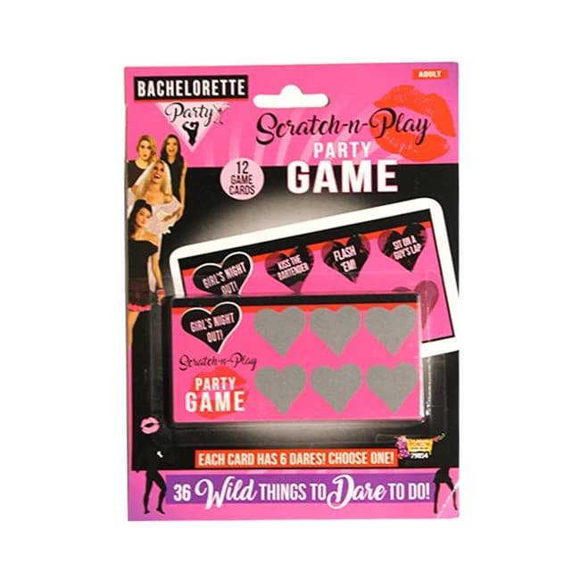 Bachelorette Scratch & Play Tickets 12 Pack - Image 1