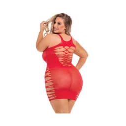 Back 2 Basixxx High Neck Dress Black 1x/3x, image 2