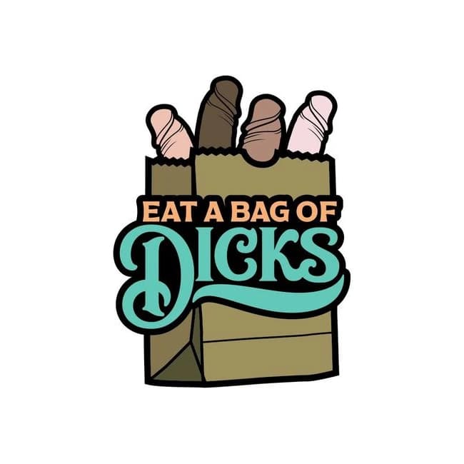 Bag of Dicks Pin (net) - Image 1