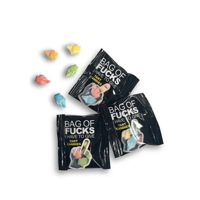 Bag of Fucks I Have to Give Display of 100 - Image 1