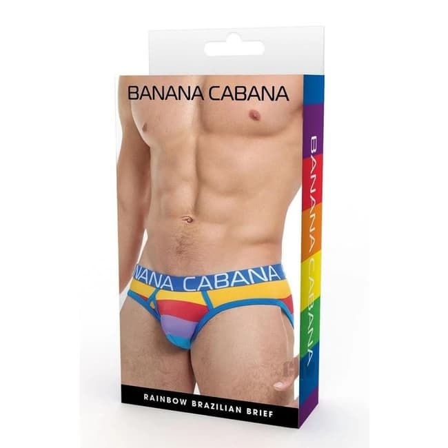 Banana Cabana Brief Sm/md Rainbow - Image 1