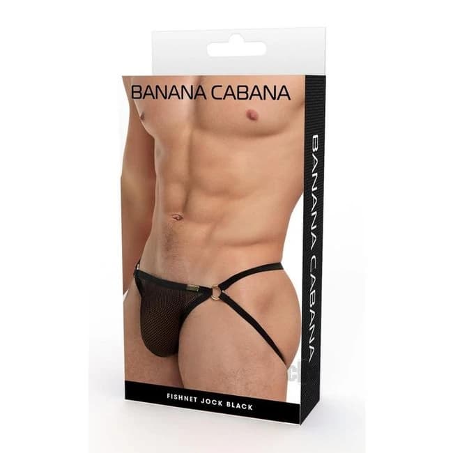 Banana Cabana Jock Lg/xl Black - Image 1