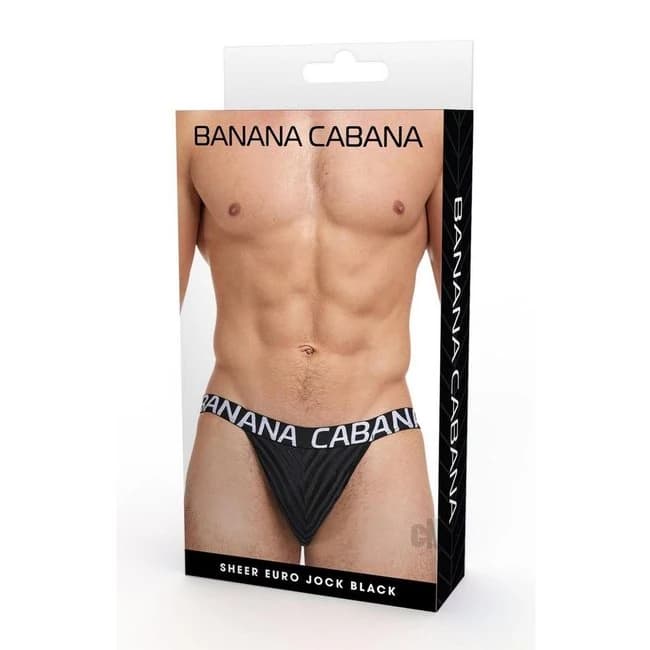 Banana Cabana Jock Md/lg Poly Black - Image 1