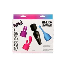 Bang! 10x Mini Wand W/ 3 Attachments, image 8