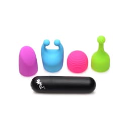 Bang! Rechargeable Bullet W/ 4 Attachments, image 5