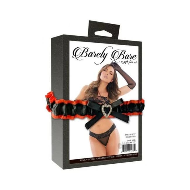 Barely Bare Love Gloves Black Os - Image 1