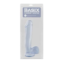 Basix Rubber Works 12in Dong w/ Suction, image 1