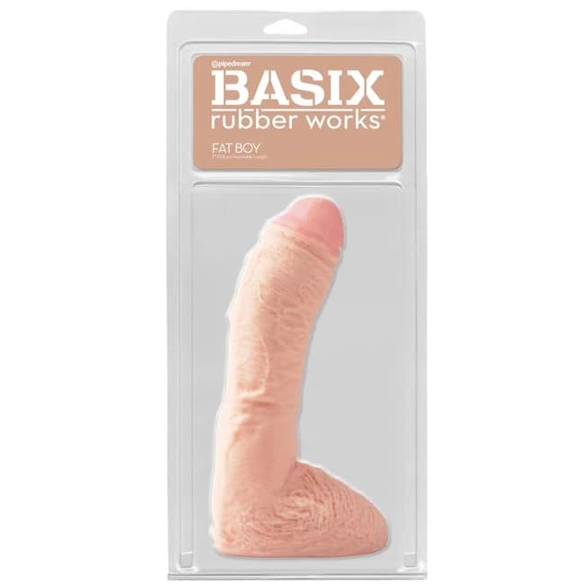 Basix Rubber Works Fat 10in Boy Flesh - Image 1