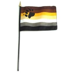 Bear Stick 4 X 6 Flag - Image 1