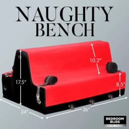 Bedroom Bliss Lovers Bondage Bench - Image 7