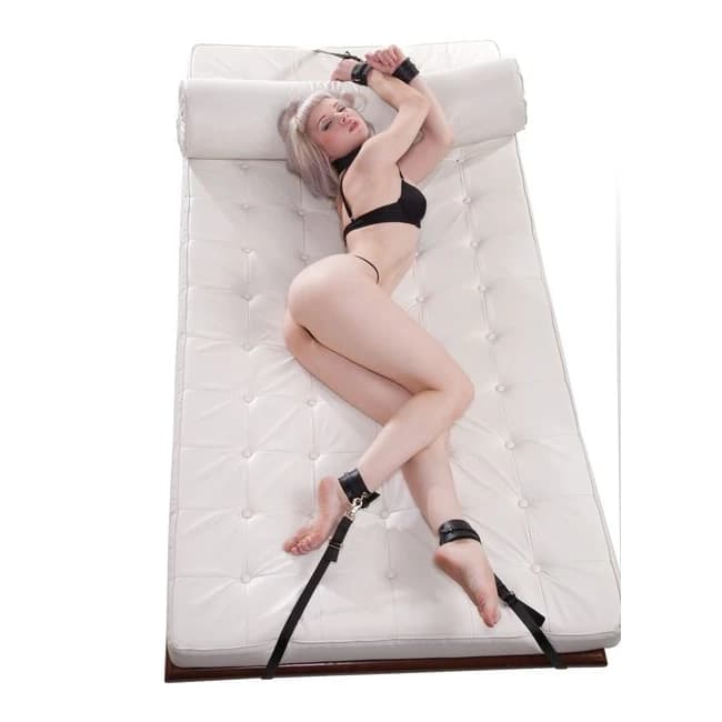 Bedspread Under Bed Bondage Straps - Image 3