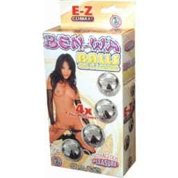 Ben Wa Balls on a String Silver - Image 2