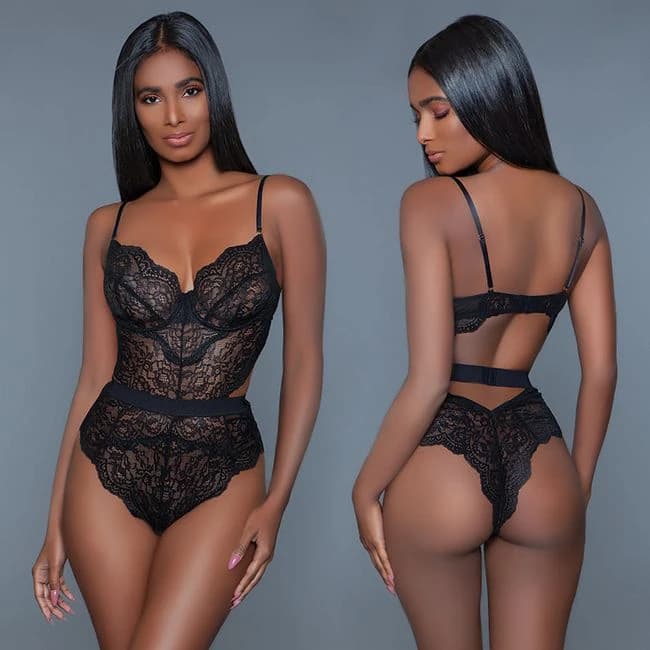 Bewicked Bettany Bodysuit-black - Image 1