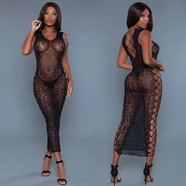 Bewicked Fallen for You Dress-black Queen - Image 1