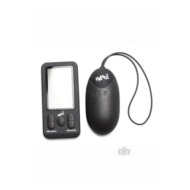 Bg 25x Silicone Xl Egg W/remote Black - Image 1