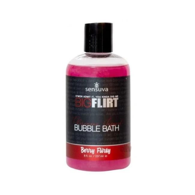 Big Flirt Berry Flirty Bubble Bath 8 Oz. - Image 1