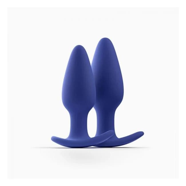 Biird Regii 2-piece Anal Plug Set Blue - Image 1