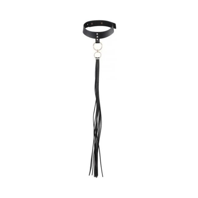 Bijoux Indiscrets Maze Tassel Choker - Image 1