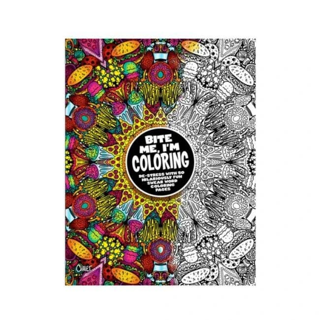 Bite Me, I'm Coloring! Book - Image 1