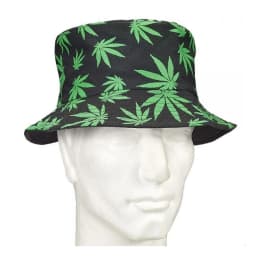 Bucket Hat W/ Leaves, image 4