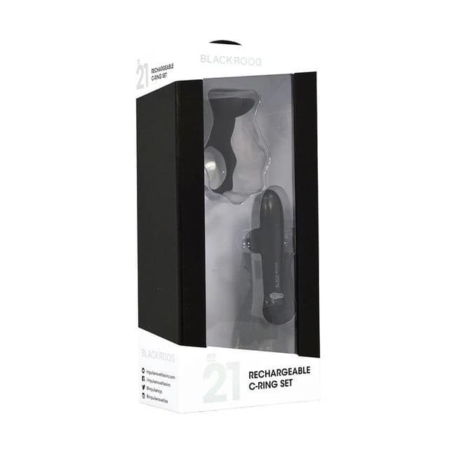 Black Door No 21 Rechargeable C-ring Set - Image 1