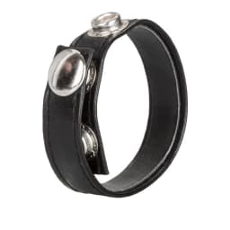 Black Leather Ring - Image 4