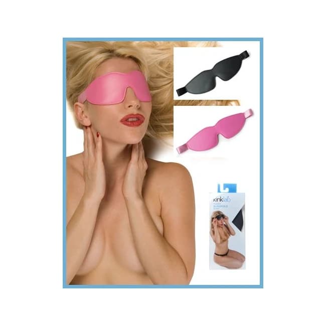 Black Padded Blindfold - Image 1