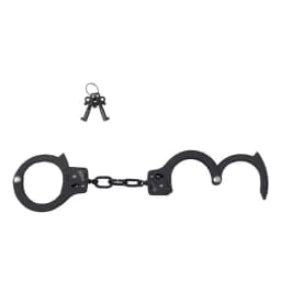Black Single Lock Handcuffs, image 3