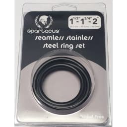 Stainless Steel C-Ring Set - 1.5 1.75" 2" ", image 1