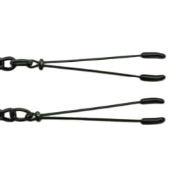 Black Tweezer Clamp w/ Link Chain, image 4