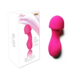 Bliss Magic Mushroom Pink Wand Massager, image 2