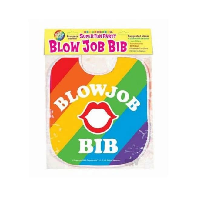 Blow Job Bib Rainbow - Image 1