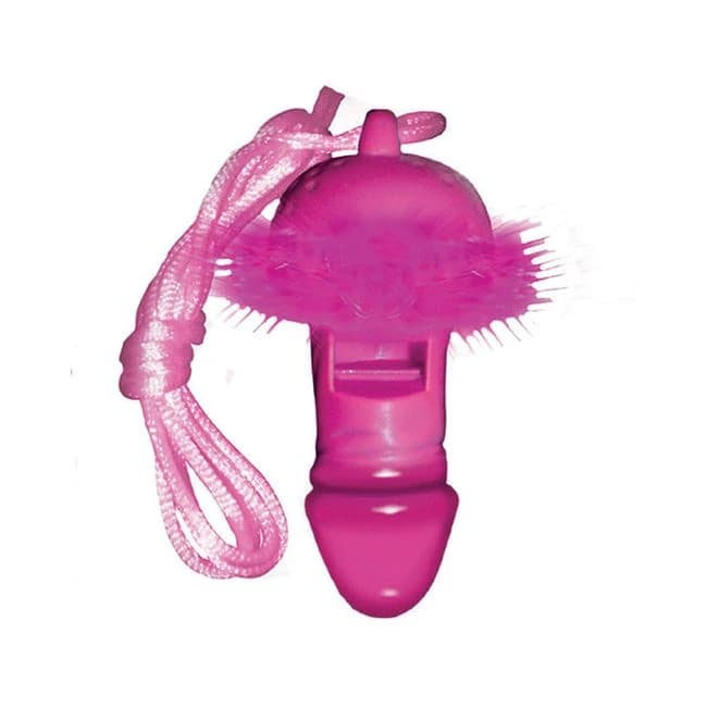 Blow Me Pink Pecker Whistle Necklace - Image 1