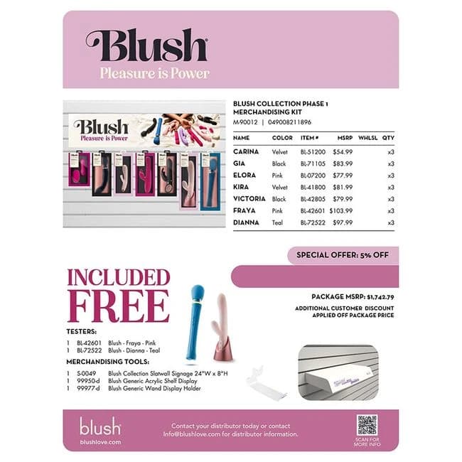 Blush Collection Phase 1 Merchandising Kit - Image 1