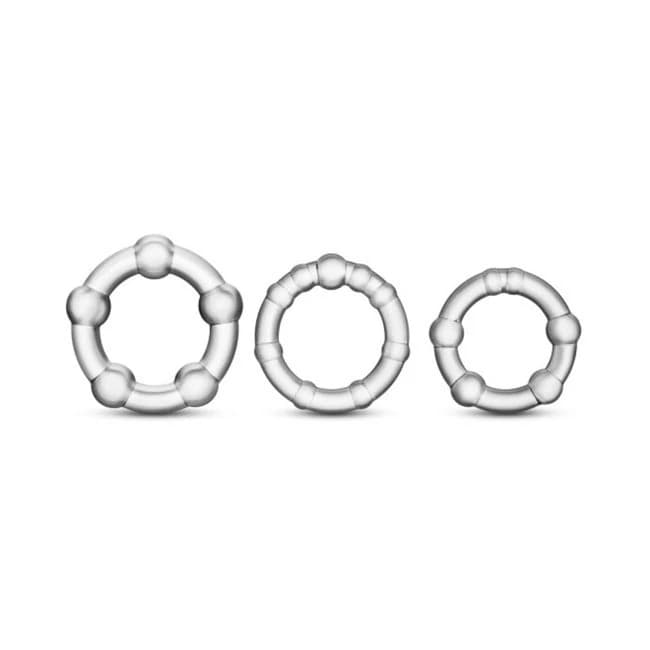 Blush Stay Hard Cock Rings (3) - Image 1
