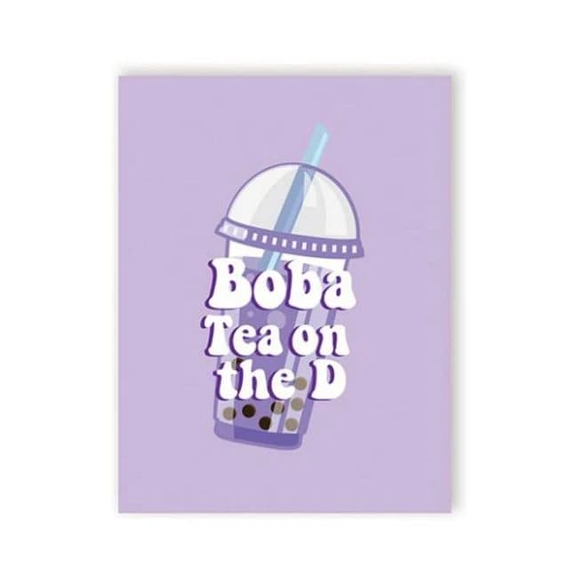 Boba D Greeting Card - Image 1