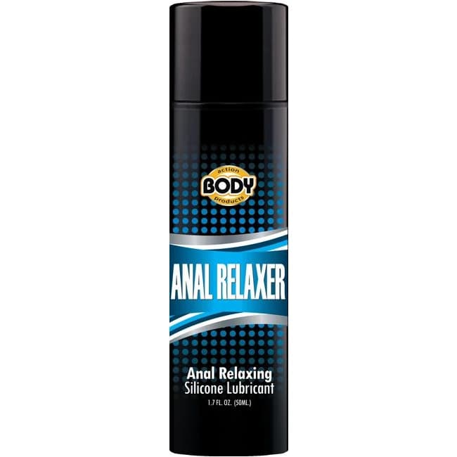 Body Action Anal Relaxer Silicone Lube 1.7oz - Image 1
