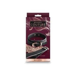 Bondage Couture Collar & Leash, image 3