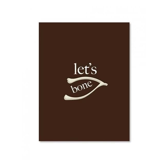 Bone Greeting Card - Image 1