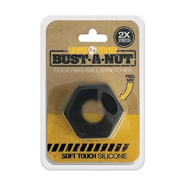 Boneyard Bust a Nut Cock Ring Black - Image 1