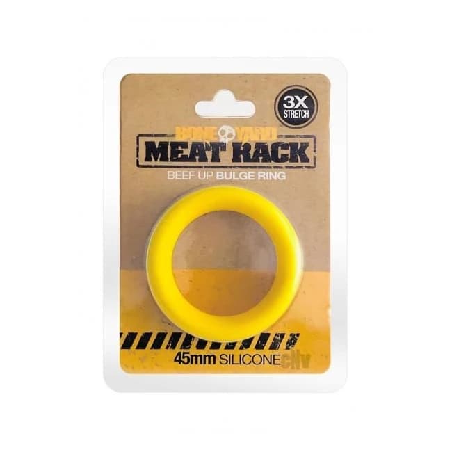 Boneyard Meat Rack Cock Ring Yellow - Image 1