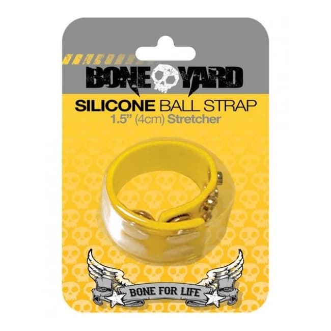 Boneyard Silicone Ball Strap Yellow - Image 1