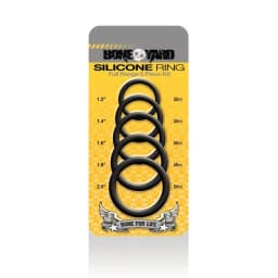 Boneyard Silicone Ring 5pc Kit Black - Image 2