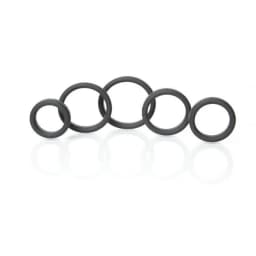 Boneyard Silicone Ring 5pc Kit Black - Image 3