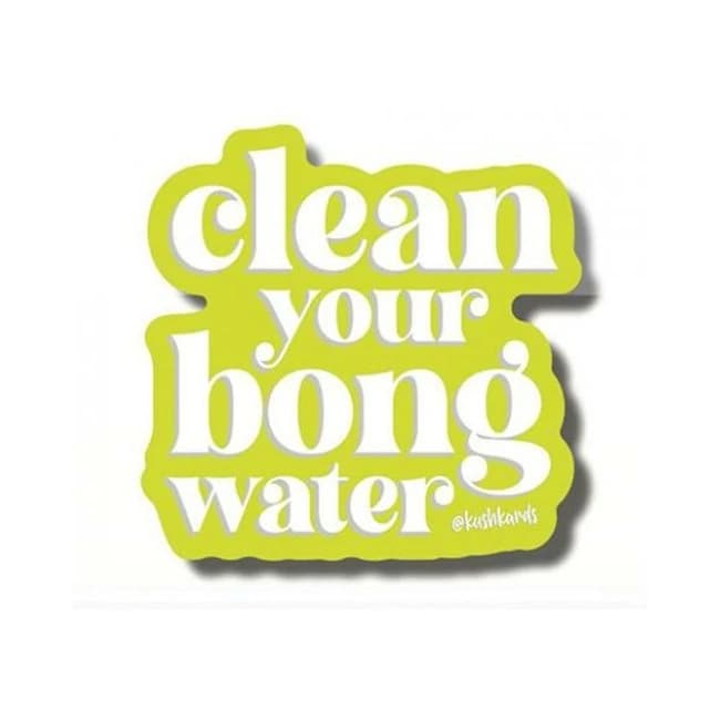 Bong Water Sticker - Pack of 3 - Image 1