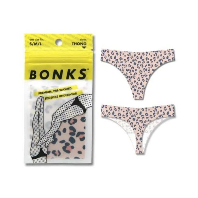 Bonks Cat's Out of the Bag Seamless Thong O/s - Image 1